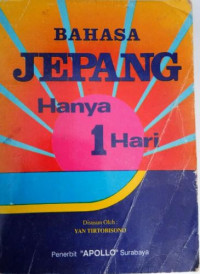 Bahasa Jepang Hanya 1 Hari