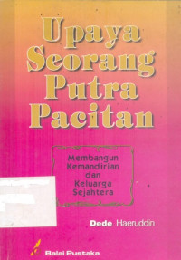 Upaya seorang putra pacitan