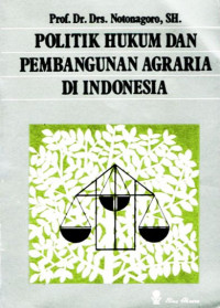 Politik hukum dan pembangunan agraria di Indonesia