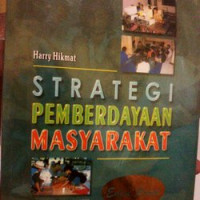 Strategi pemberdayaan masyarakat