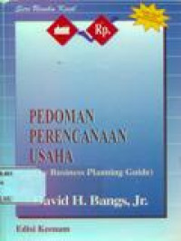 Pedoman perencanaan usaha (the business planning guide)