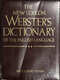 The New lexicon webster's dictionary of the english language