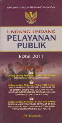 Undang-undang Pelayanan Publik