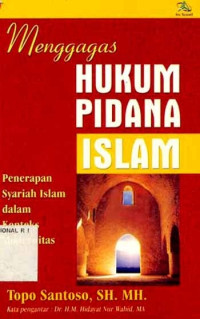 Menggagas hukum pidana Islam