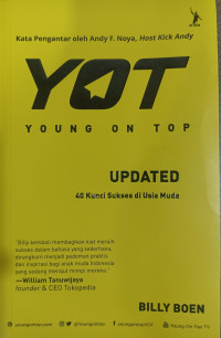 Young On Top Updated: 40 Kunci Sukses di Usia Muda