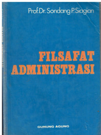 Filsafat Administrasi