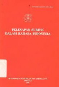 Pelesapan subjek dalam Bahasa Indonesia