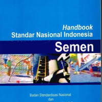 Handbook standar nasional Indonesia semen