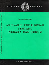 Ahli Pikir Besar Tentang Negara dan Hukum