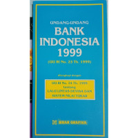 Undang-undang bank indonesia 1999