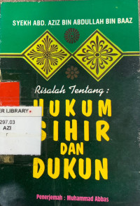 Risalah tentang : hukum sihir dan dukun