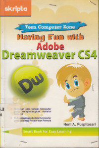 Teen computer zone having fun with adobe dreamweaver CS4