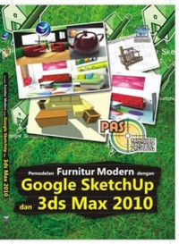 Pemodelan furnitur modern dengan Google SketchUp dan 3DS Max 2010