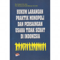 Hukum larangan praktik monopoli dan persaingan usaha tidak sehat di indonesia