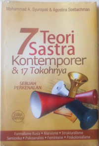 7 teori sastra kontemporer & 17 tokohnya