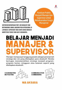 Belajar Menjadi Manajer dan Supervisor