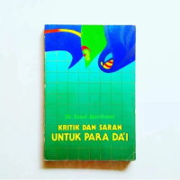 Kritik dan saran untuk para da'i