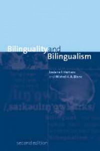 Bilinguality and bilingualism