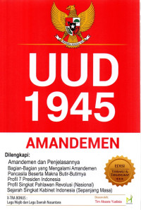 UUD 1945 : Amandemen