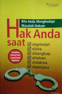 Bila anda menghadapi masalah hukum