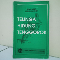 Image of Buku ajar ilmu penyakit : Telinga hidung tenggorok