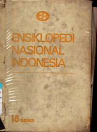 Ensiklopedi Nasional Indonesia jilid 18