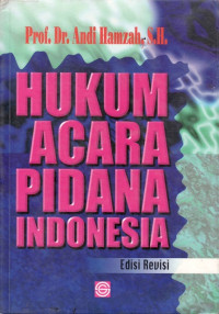 Hukum acara pidana Indonesia