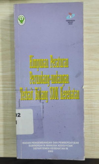 Himpunan peraturan perundang-undangan terkait bidang sdm kesehatan