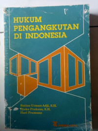 Hukum pengangkutan di indonesia