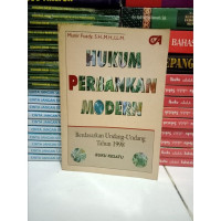 Hukum perbankan modern : berdasarkan undang-undang tahun 1998 (buku kesatu)