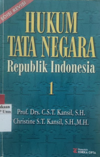 Hukum tata negara republik indonesia 1