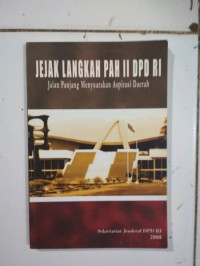 Jejak Langkah Pah II DPD RI: Jalan Panjang Menyuarakan Aspirasi Daerah