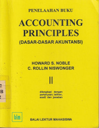 Accounting principles (dasar-dasar akuntansi)