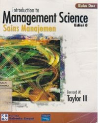 Introduction to management science : Sains manajemen (Buku 2)