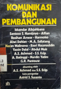 Komunikasi dan pembangunan