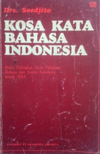 Kosa kata bahasa Indonesia