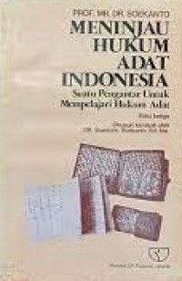 Meninjau Hukum adat indonesia