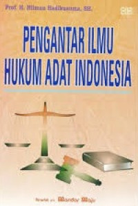 Pengantar Ilmu Hukum adat indonesia