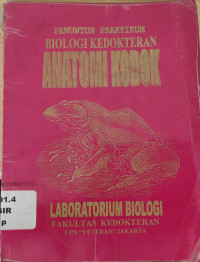 Penuntun praktikum biologi kedokteran anatomi kodok