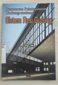 Peraturan pelaksanaan undang-undang sistem resi gudang