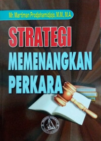 Strategi memenangkan perkara