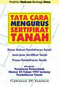 Tata cara mengurus sertifikat tanah