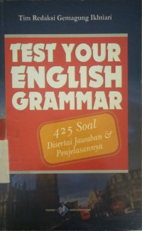 Test your english grammar