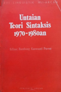 Untaian teori sintaksis 1970 - 1980an