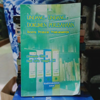 Undang-undang dokumen perusahaan beserta peraturan pelaksanaannya