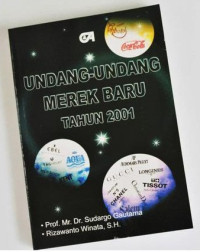 Undang-undang merek baru tahun 2001