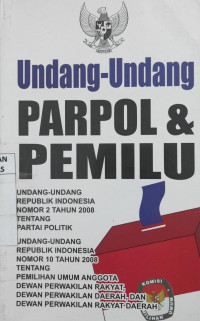 Undang-undang parpol & pemilu