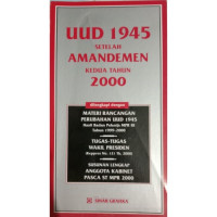 Uud 1945 setelah amandemen kedua tahun 2000