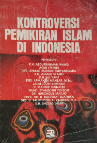 Kontroversi pemikiran Islam di Indonesia