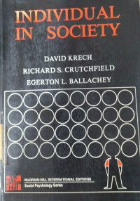 Individual in society : a textbook of social psychology